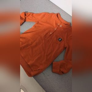 Rags | Long sleeve | Fall orange shirt
